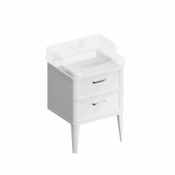 Тумба под раковину Керама Марацци Pompei 60 PO.M.60.2\WHT белый