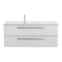 Тумба под раковину Cezares ECO-CER-N-1200-2C-SO-BL-L Bianco Lucido