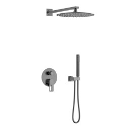 Душевой набор Black&White 9105GM gun metal