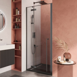 Душевая дверь Cezares Liner 195х90 LINER-B-12-90-C-NERO-L