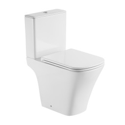 Унитаз компакт Black&White Gravity W-6620