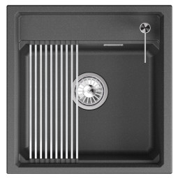 Кухонная мойка Granula Kitchen Space 50х51 KS-5002i черный