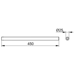 Полотенцедержатель Keuco Reva 12820010000