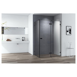 Душевой уголок Cezares 80х140 BELLAGIO-AH-1-140/80-C-NERO