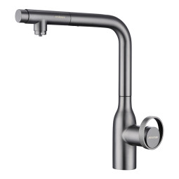 Смеситель для кухни Paulmark Urban Ur213104-GM сталь