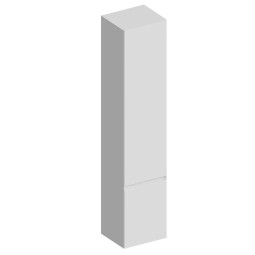 Пенал для ванной Керама Марацци Cubo 35 CUB.165Rh\WHT.M правый