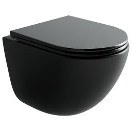 Подвесной унитаз Ceramicanova Vogue CN4008TMB матовый