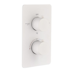 Смеситель для душа Boheme Cell 134-3-MW Matt White