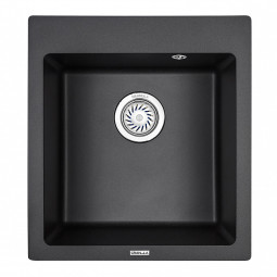 Кухонная мойка Granula GR-4651 46.5х51 черный