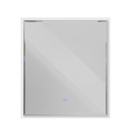 Зеркало для ванной Cezares Interni CZR-SPC-INT-800-900-LED-TCH-WARM-BL Bianco Lucido