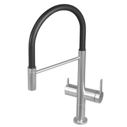 Смеситель для кухни Granula Kitchen Space KS-8277 нерж