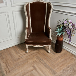 Виниловый ламинат Vinilam Parquet Herringbone Glue Северный