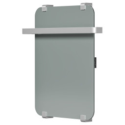 Электрический полотенцесушитель Allen Brau Infinity 60x44 00325642 серебро браш