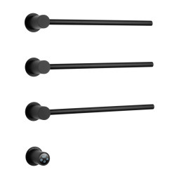 Полотенцесушитель Wonzon & Woghand WW-AL313-MB черный матовый