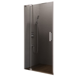 Душевая дверь Cezares Slider 80х195 Slider-B-1-80/90-GRIGIO-Cr