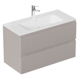 Тумба с раковиной Aquanet Джейн 2.0 80 00378311 мокко