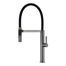 Смеситель для кухни Paulmark Leader Le214101-GM сталь