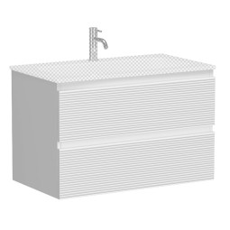 Тумба под раковину Sancos Folk 80 FL80W матовая