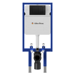 Инсталляция для унитаза Allen Brau Pneumatic Pro 9.11103.20 с кнопкой 9.20002.31
