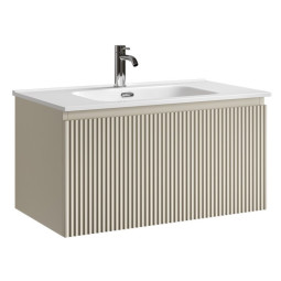 Тумба с раковиной Sancos Snob R 1.0 SNR1.080CE Beige Soft