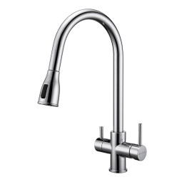 Смеситель для кухни Paulmark Lange La214212-CR