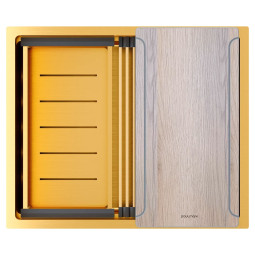 Кухонная мойка Paulmark Next Multi Sink 54 Uni 45х54 PM785445-BG