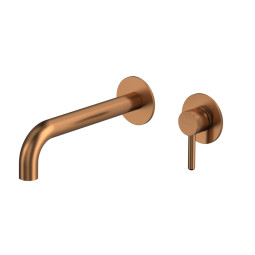 Смеситель для раковины Whitecross Y copper brushed Y1215CPB брашированная медь