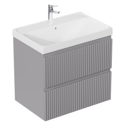Тумба с раковиной Aquanet Джейн 2.0 70 00378322 графит