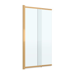 Шторка для ванны Cezares Slider 150х90 SLIDER-VF-11-90/150-C-BORO брашированное золото