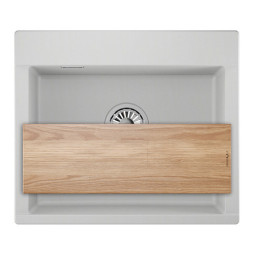 Кухонная мойка Granula Estetica 58х50 ES-5804 арктик