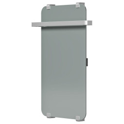 Электрический полотенцесушитель Allen Brau Infinity 80x44 00325643 серебро браш
