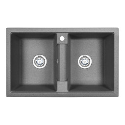 Кухонная мойка Granula GR-8101 81х50 графит