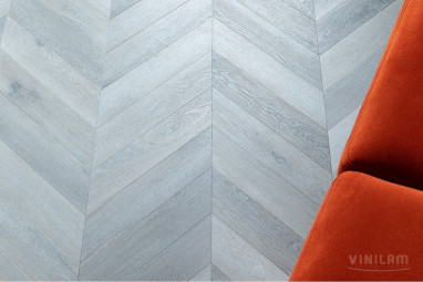 Виниловый ламинат Vinilam Parquet Chevron Glue Легран