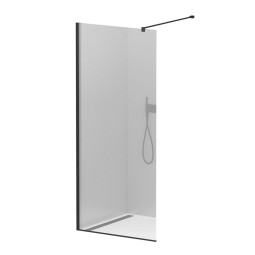 Душевая перегородка Cezares Liberta 80х195 L-1-80-120-C-NERO