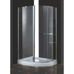 Душевой уголок Cezares 90х120 Elena-W-RH-1-120/90-C-Cr-L