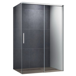 Душевой уголок Cezares 90х150 Duet Soft-M-AH-1-150/90-C-Cr