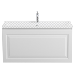 Тумба под раковину Cezares Giubileo-N-100-1C-SO-BL Bianco Lucido