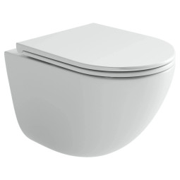 Подвесной унитаз Ceramicanova Vogue CN4008TMW