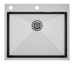 Кухонная мойка Paulmark Brim-Edge PM775951-BS брашированная сталь