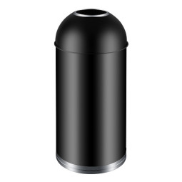 Мусорное ведро WeltWasser WW ROBBY BL 70L черный матовый