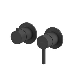 Внешняя часть смесителя для ванны Whitecross Y black 2-Y1243BL