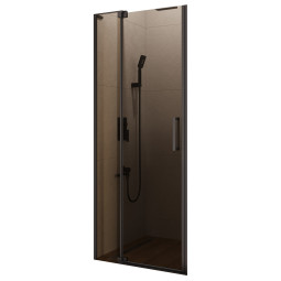 Душевая дверь Cezares Slider 70х195 Slider-B-1-70/80-BR-NERO матовая