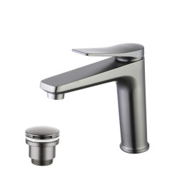 Смеситель для раковины Lemark Bronx LM3737GM