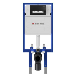 Инсталляция для унитаза Allen Brau Pneumatic Pro 9.11103.20 с кнопкой 9.20004.31