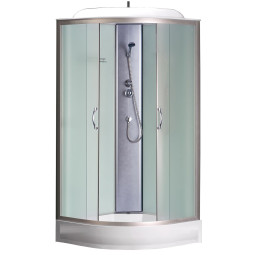 Душевая кабина Loranto Sunway 80х80 CS-6681F матовый хром