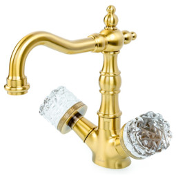 Смеситель для раковины Boheme Crystal 312-CRST