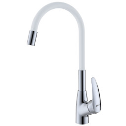 Смеситель для кухни Lemark Linara LM0415C-White