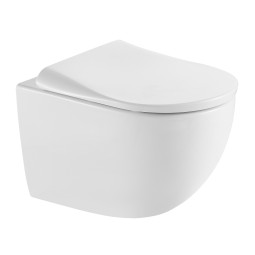 Подвесной унитаз Black&White Gravity W-650