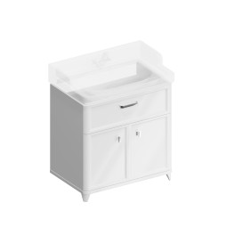 Тумба под раковину Керама Марацци Pompei 80 PO.M.80.1\WHT белый