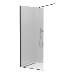 Душевая перегородка Cezares Liberta 85х195 L-1-85-120-C-NERO